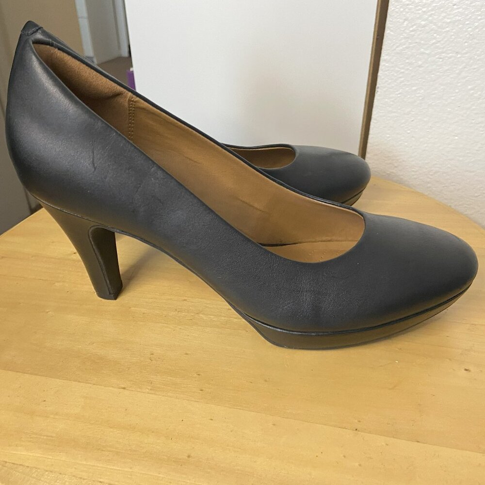 Black Heels Clarke Cushion Soft Size 9.5